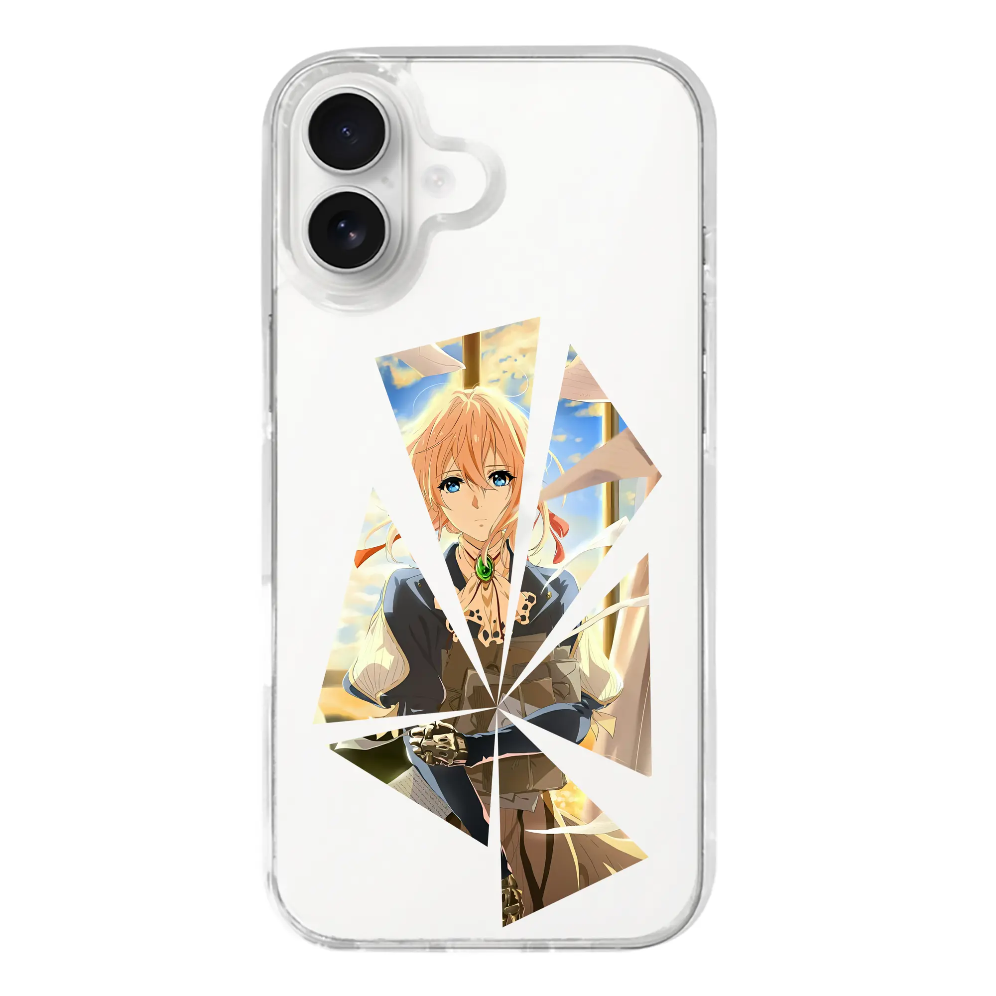 ヴァイオレット・エヴァーガーデン グッズ,ヴァイオレット・エヴァーガーデン - iPhone 17シリーズ 透明スマホケース – 薄型・耐衝撃・精密フィット保護カバー